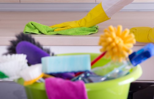Detailed end of lease cleaning checklist in a kitchen