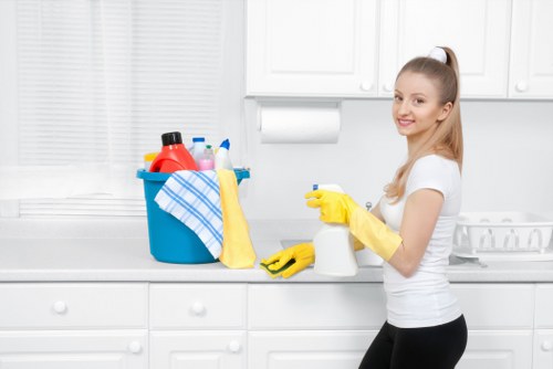 Cleaning carpets and floors at the end of a tenancy